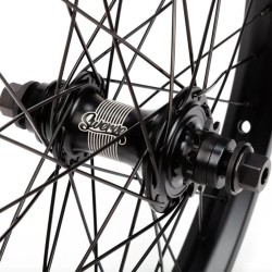 ROUE ARRIERE BMX 20'' BSD SWERVE X AERO RHD NOIR